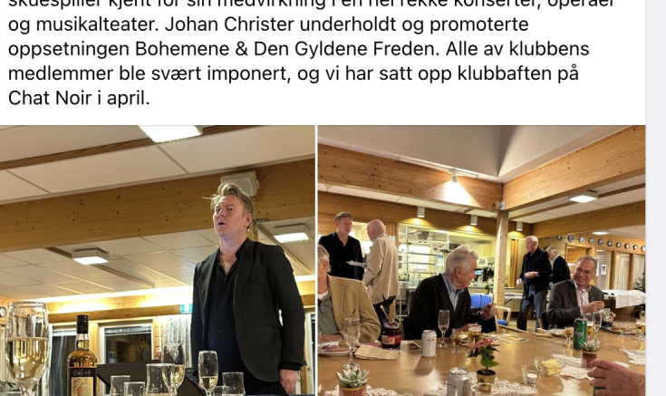 Rakfiskaften med underholdning av Johan Christer Novsjø